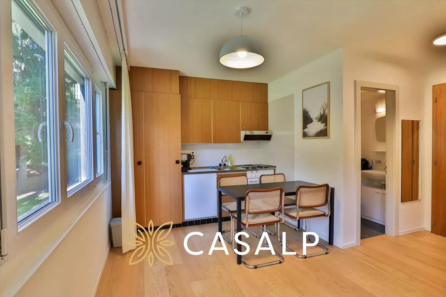 Ampio appartamento studio ristrutturato a Crans-Montana - Foto 2 di 9