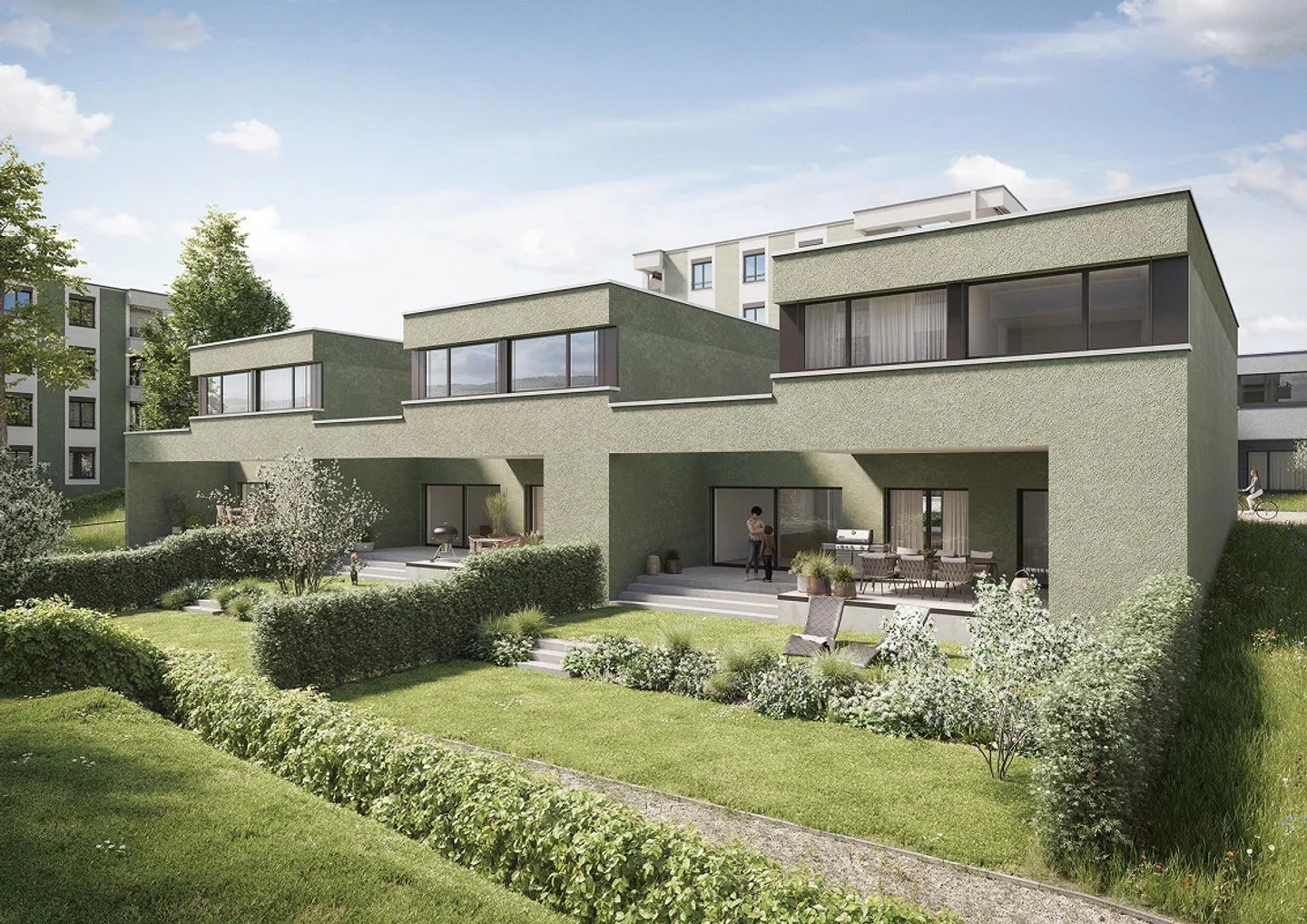 Familienfreundliches Haus mit exklusiver Gartenfläche - Foto 1 von 4