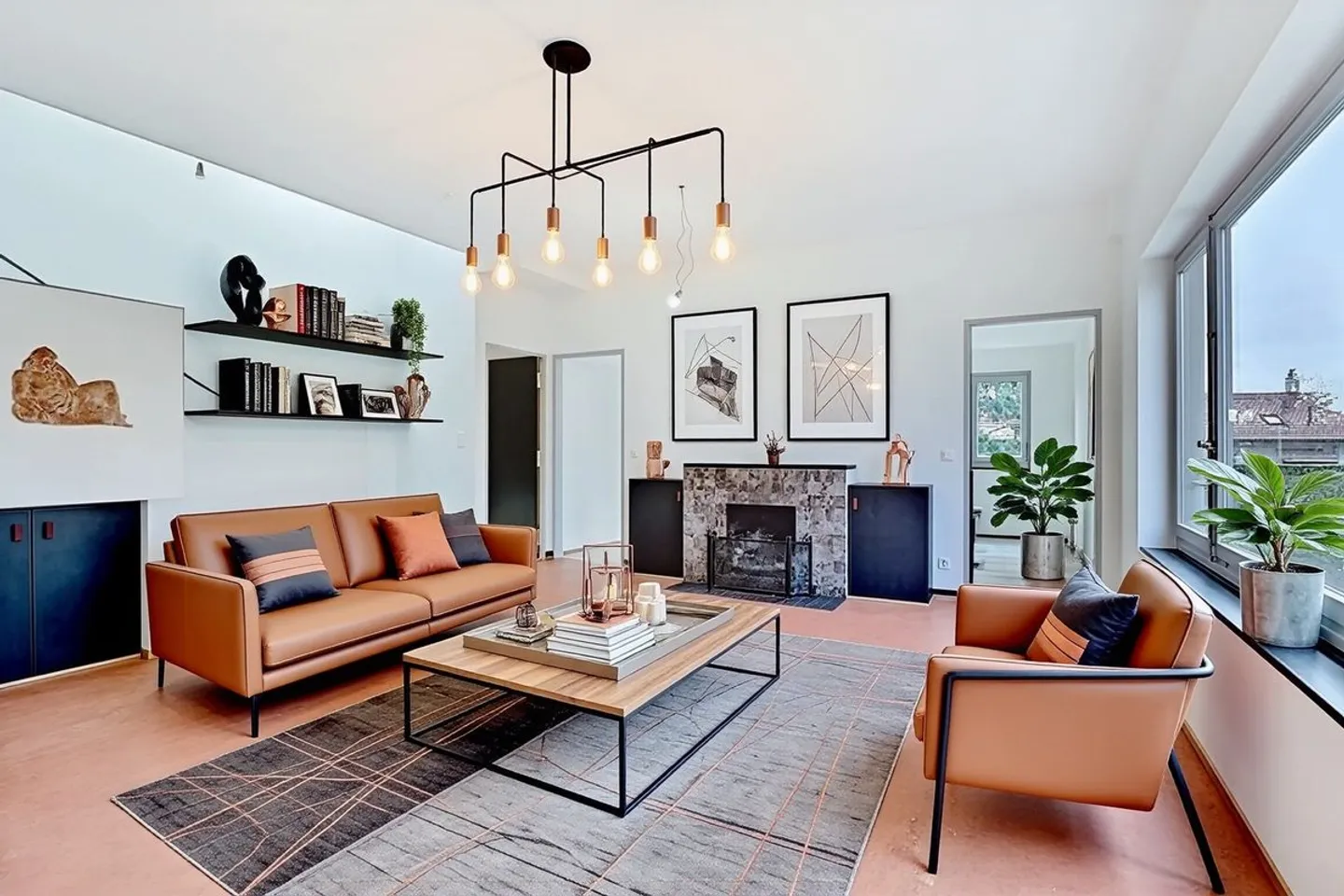 Rare and exceptional architect's villa in the style of Le Corbusier, completely renovated, large rooms, beautiful park - Photo 2 of 8