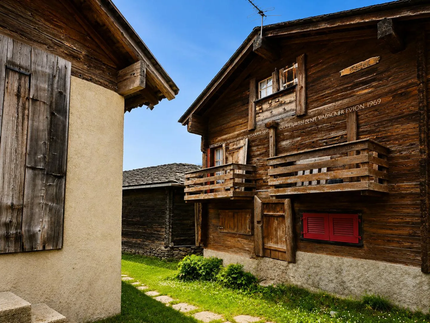 Chalet-Rückzugsort im Wallis - Foto 4 von 6