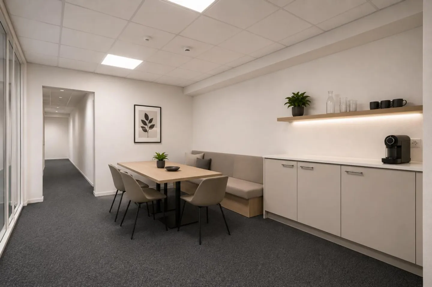 Espace de bureau/commercial agrandi à Mattenhof avec espace extérieur privé - Photo 4 sur 9