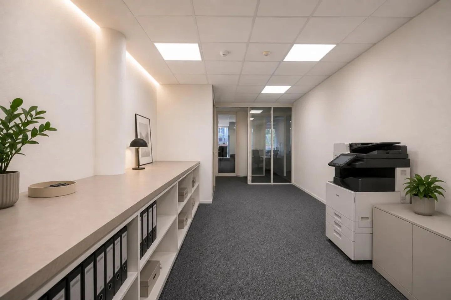 Espace de bureau/commercial agrandi à Mattenhof avec espace extérieur privé - Photo 7 sur 9