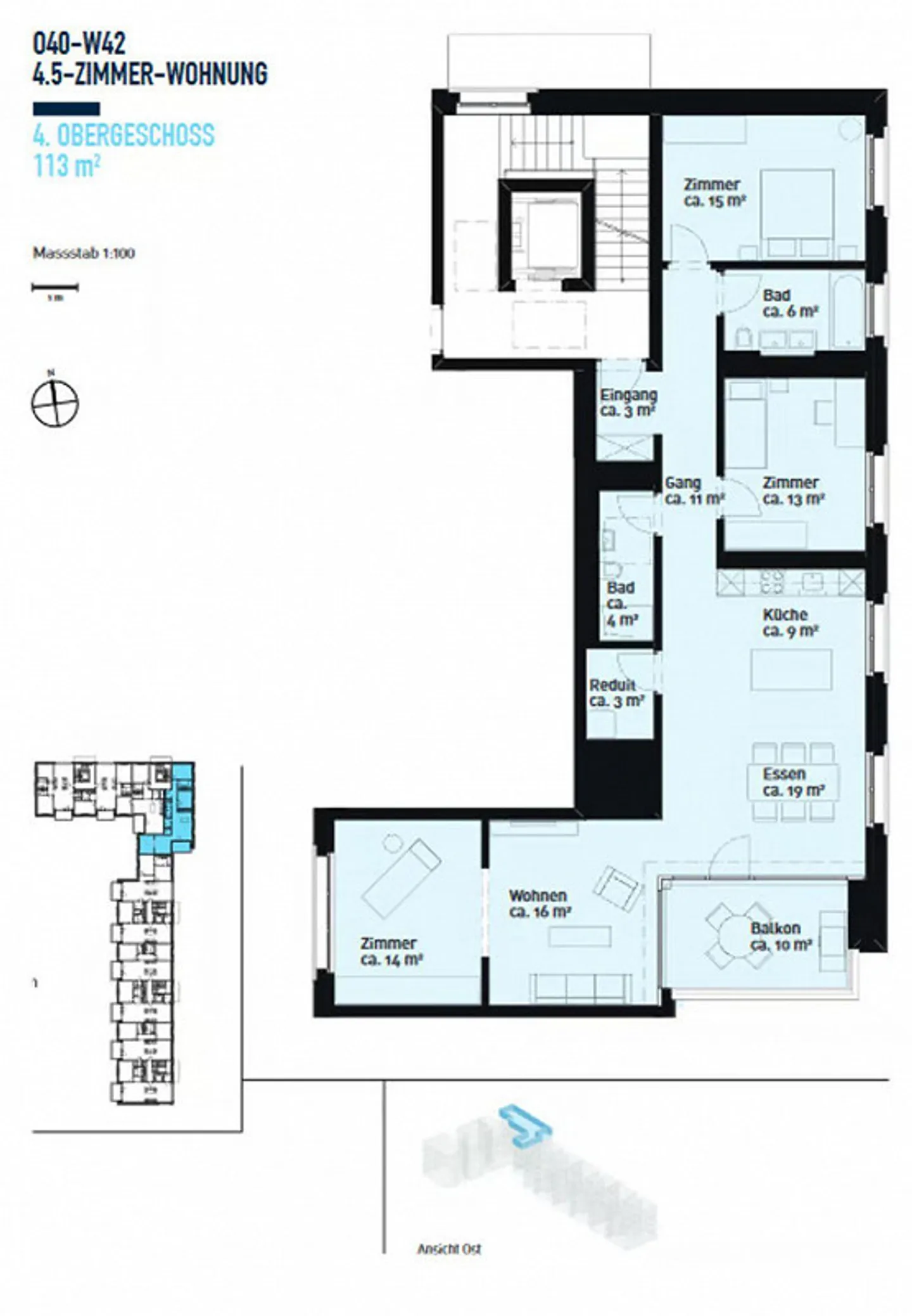 Modernes Apartment in zentraler Lage - Foto 9 von 10