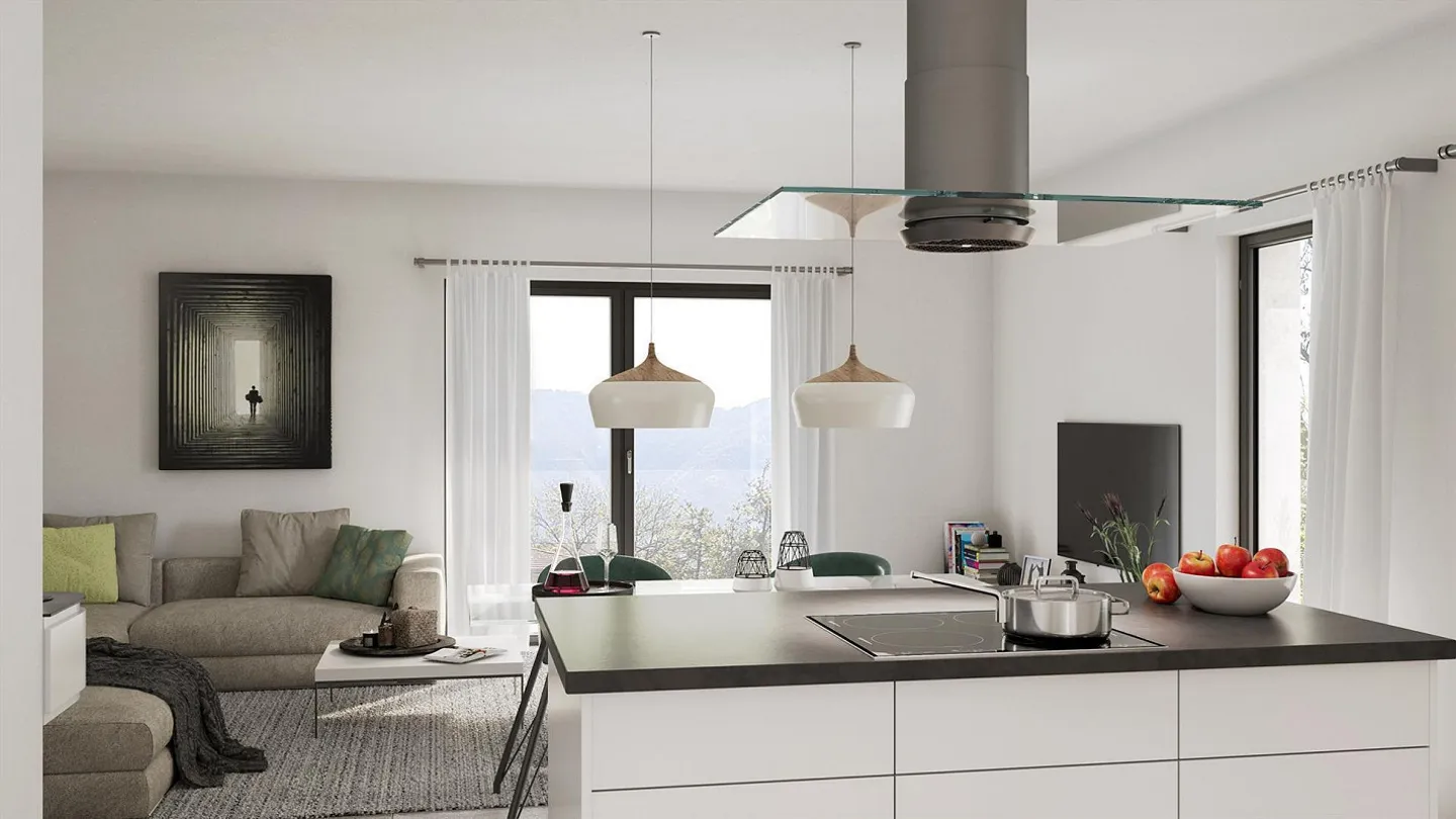 Penthouse 3.5 rooms with terrace roof in Vacallo - Photo 1 of 7