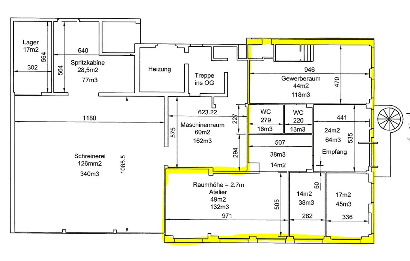 Commercial premises on the Upper Village Street in Suhr for rent by arrangement - Photo 8 of 8