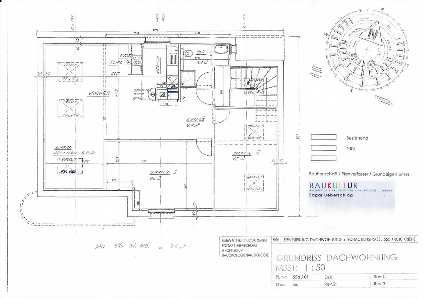 Helle 3,5-Zimmer-Dachwohnung - Foto 19 von 19