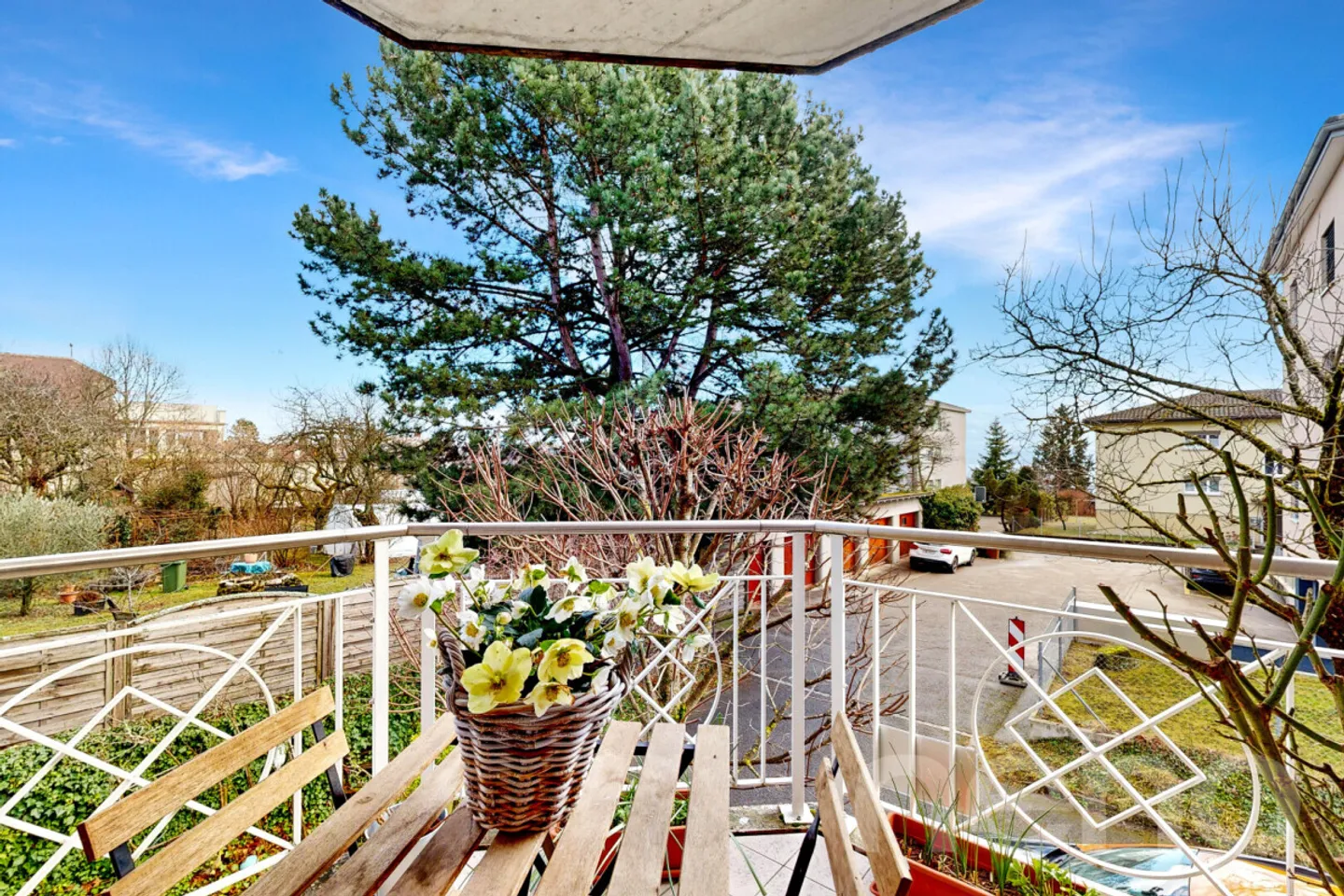 Charmante Wohnung in Corcelles - Foto 10 von 12