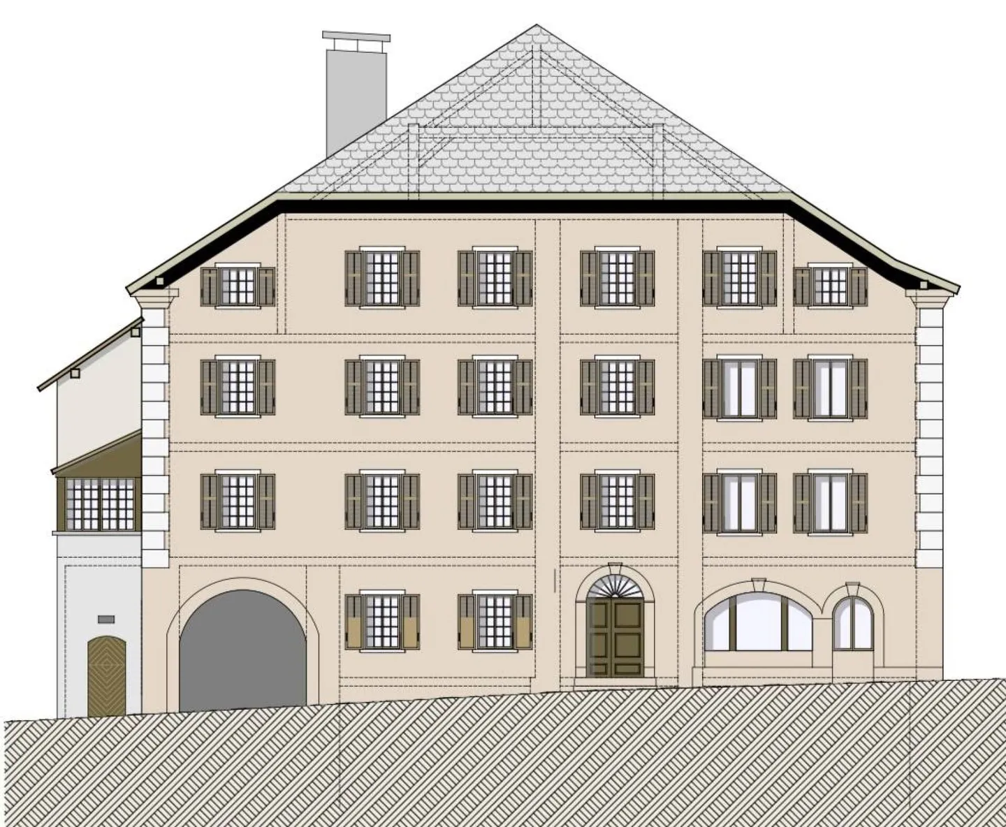 Rental building in Chamoson - Photo 1 of 1