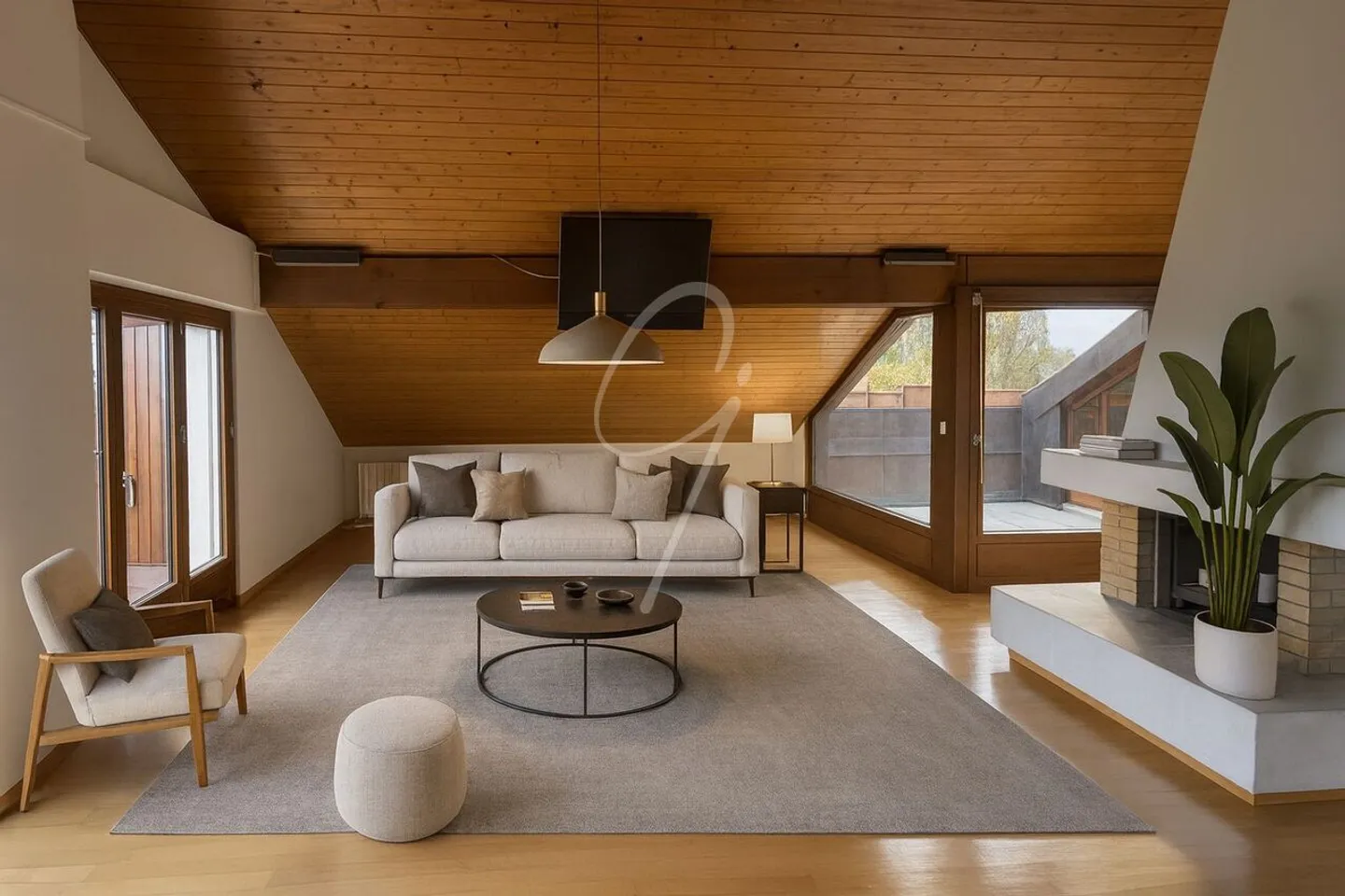 Wunderschöne helle Penthouse - Unverbaubare Aussicht - Foto 1 von 14