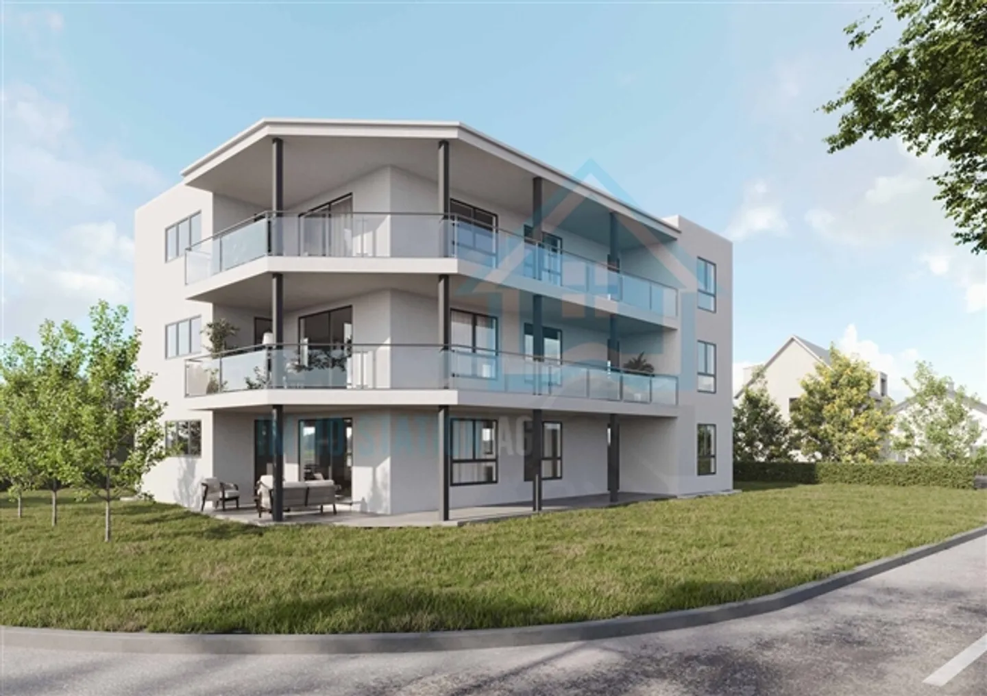 Appartement neuf exclusif de 4,5 pièces au 1er étage - ensoleillé, moderne, central - Photo 1 sur 12