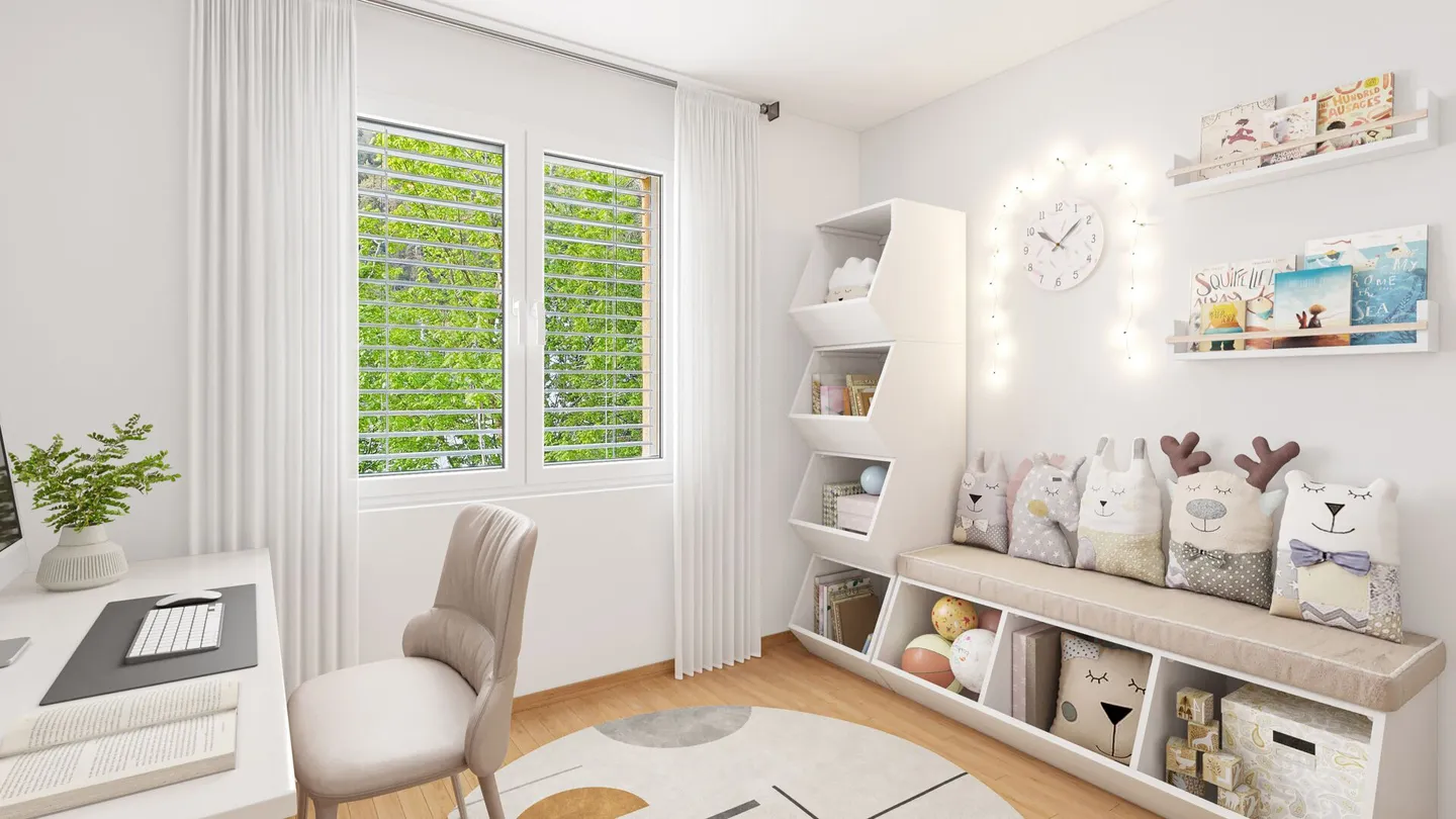 Appartement familial de 5,5 pièces avec place de parking à Susten (Feithieren) - Photo 4 sur 9