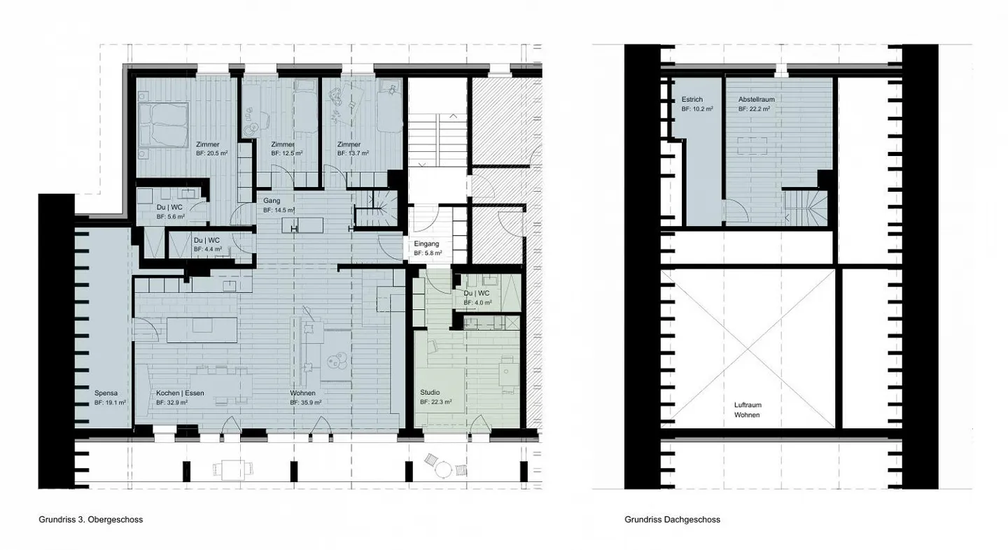 Appartamento mansardato ristrutturato di 4,5 locali - Foto 1 di 3