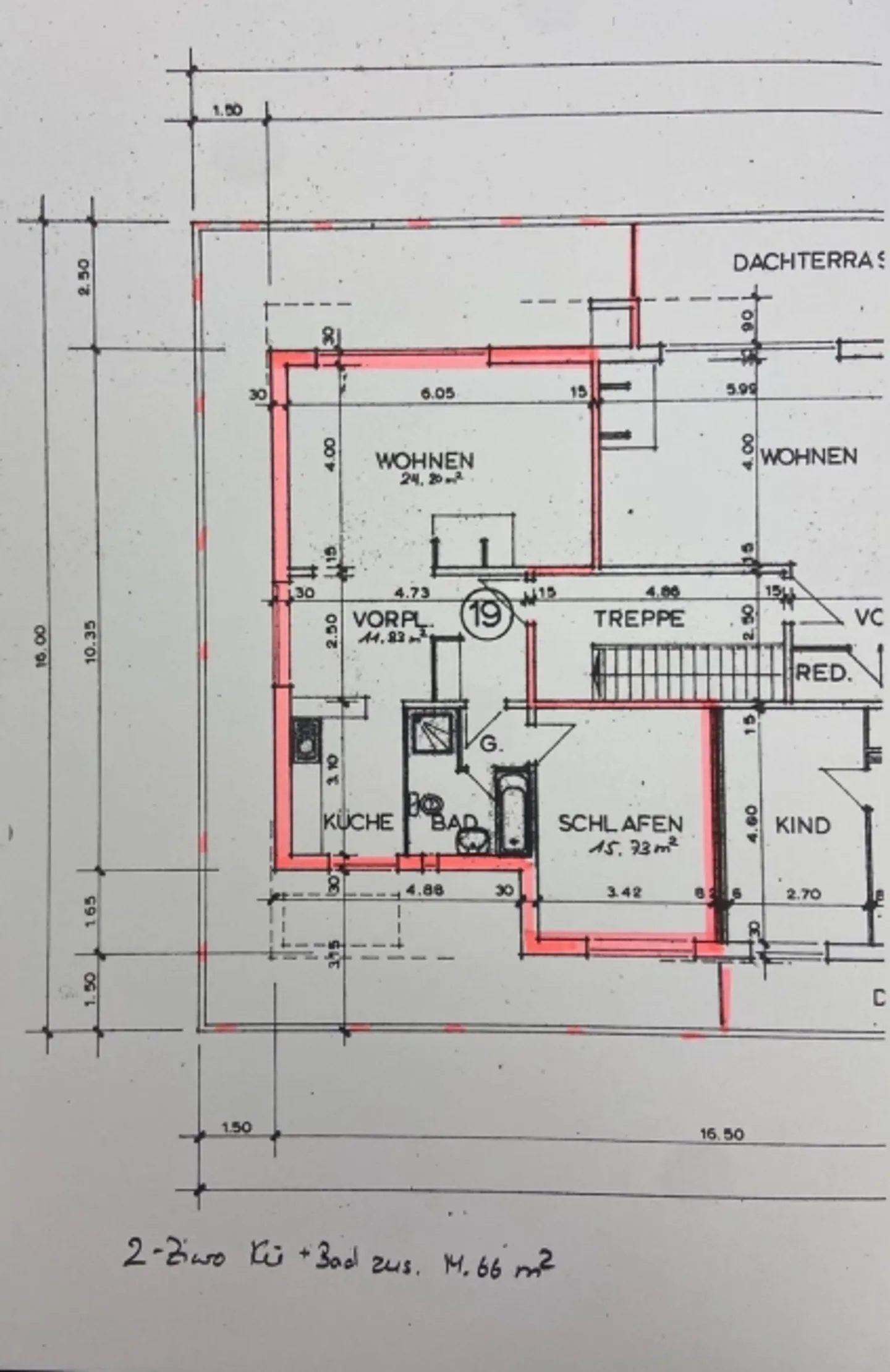 Luminoso appartamento di 2,5 stanze con terrazza sul tetto ad Arlesheim - Foto 9 di 9