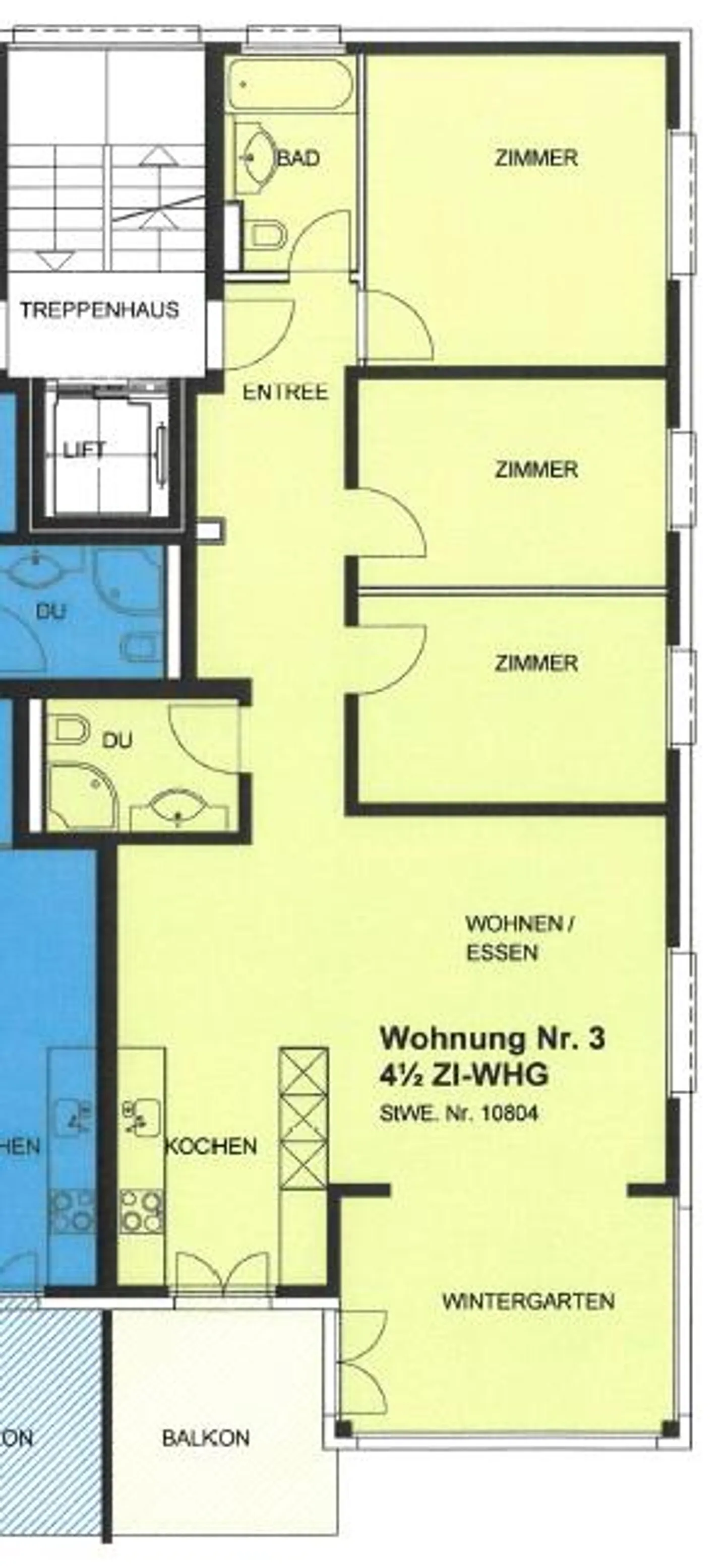 Ampio appartamento di 4,5 locali con balcone, ascensore e lavanderia privata - Foto 15 di 15