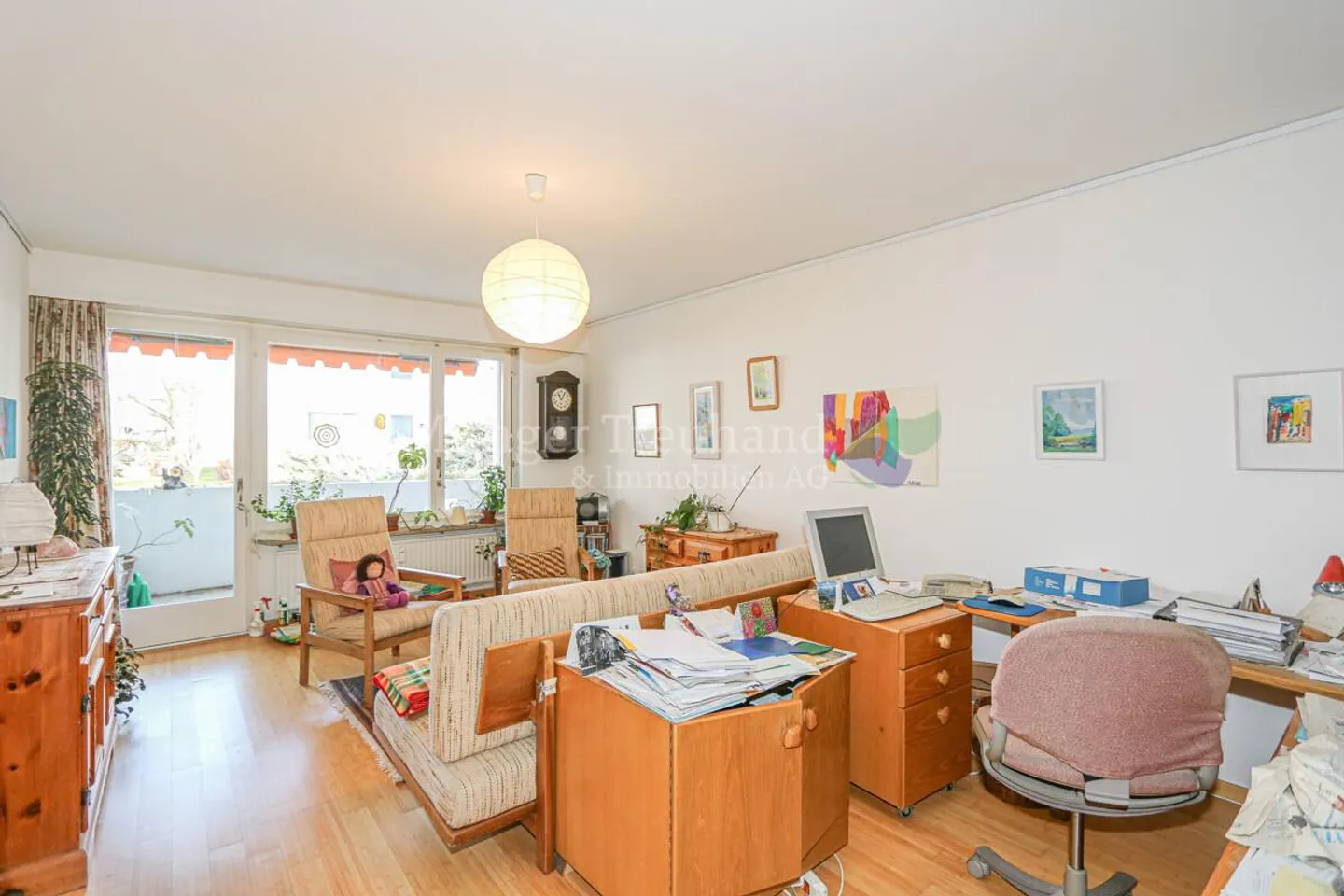 Sole del mattino e della sera: Luminoso appartamento di 2,5 stanze con stanza hobby - Foto 6 di 13