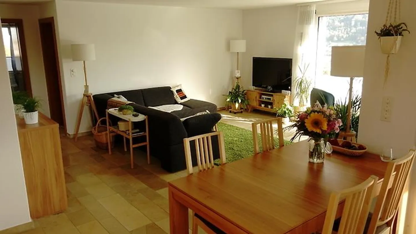 APPARTEMENT 3½ PIÈCES À EBIKON (LU), MEUBLÉ, TEMPORAIRE - Photo 2 sur 6