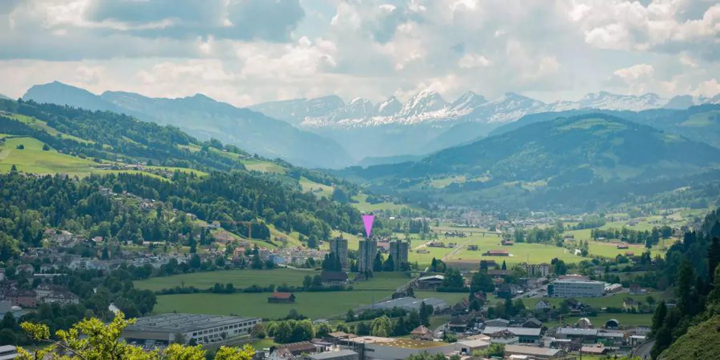 Appartement 4.5 pièces au 15ème étage avec vue panoramique sur les Churfirsten - Photo 14 sur 16