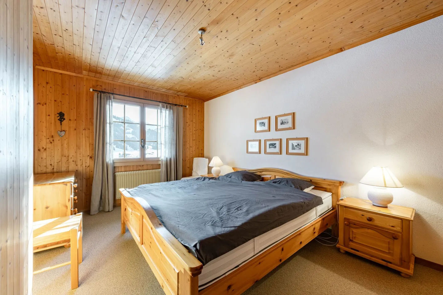 Hälfte eines Chalets mit wunderschönem Bergblick - Foto 12 von 17