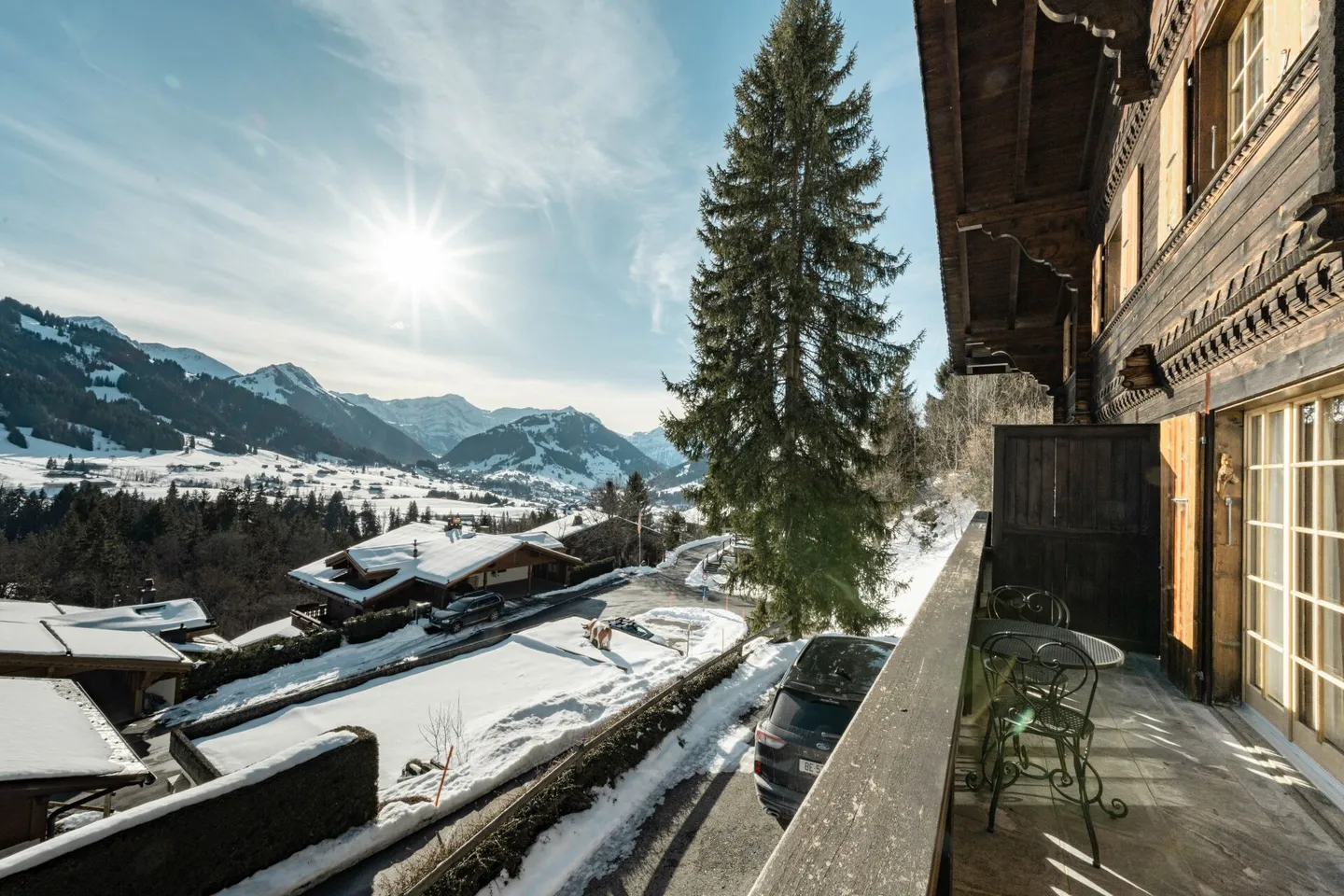 Hälfte eines Chalets mit wunderschönem Bergblick - Foto 16 von 17