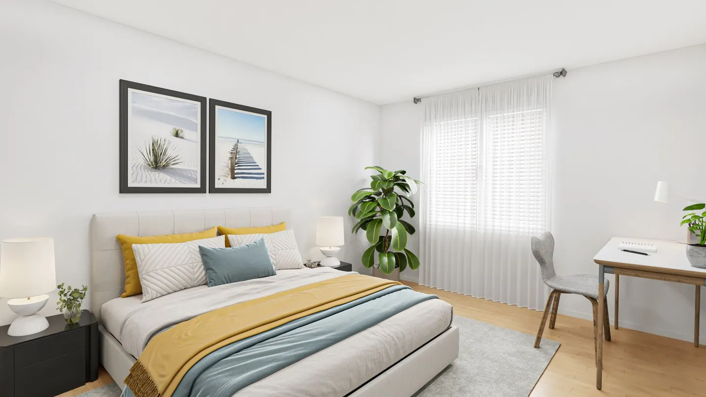 Appartement de jardin 2,5 pièces avec place de parking à Susten (Feithieren) - Photo 3 sur 7