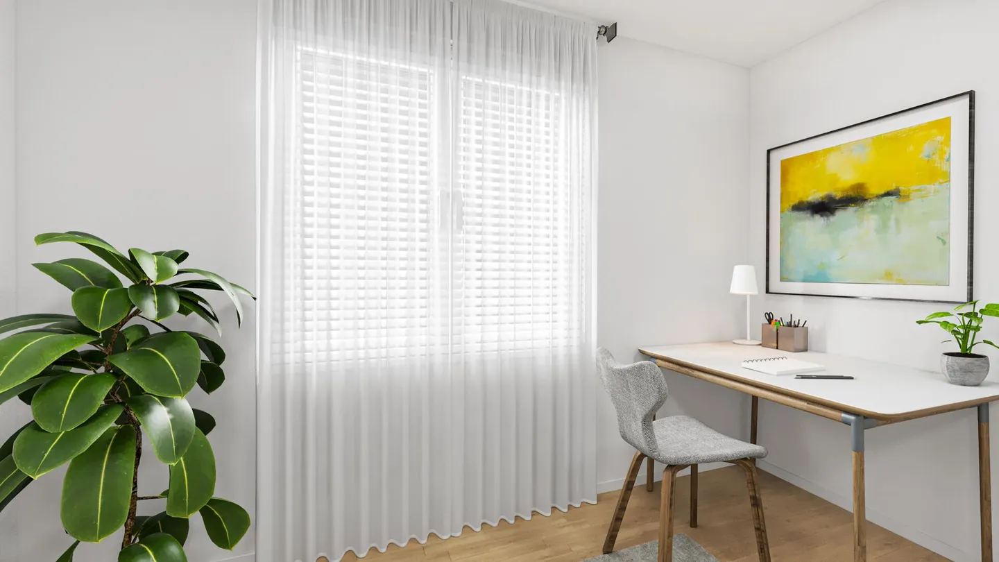 Appartement de jardin 2,5 pièces avec place de parking à Susten (Feithieren) - Photo 4 sur 7