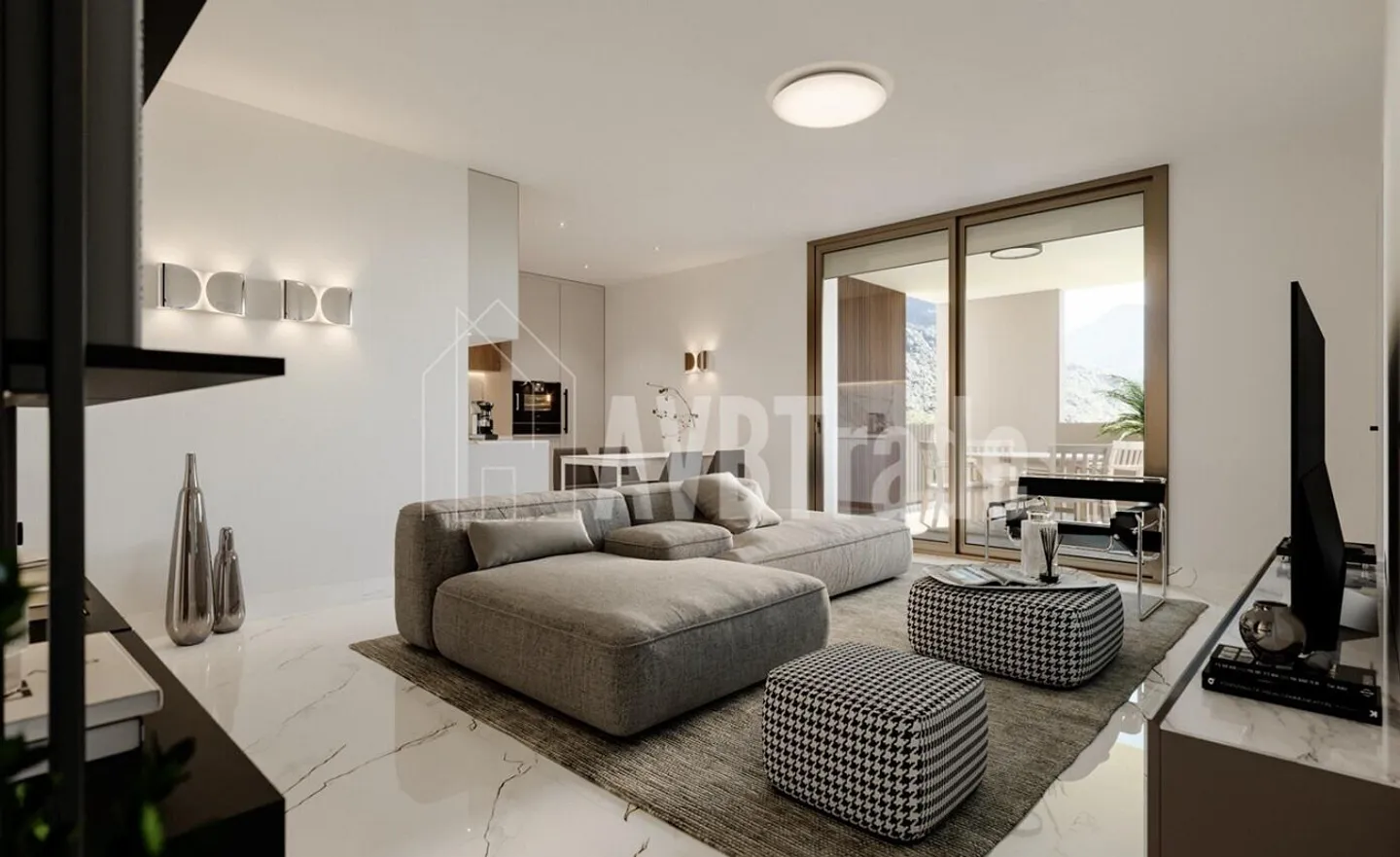 MODERNE ET LUMINEUX 2.5 PIÈCES AVEC GRANDE TERRASSE À BIASCA - Photo 1 sur 10