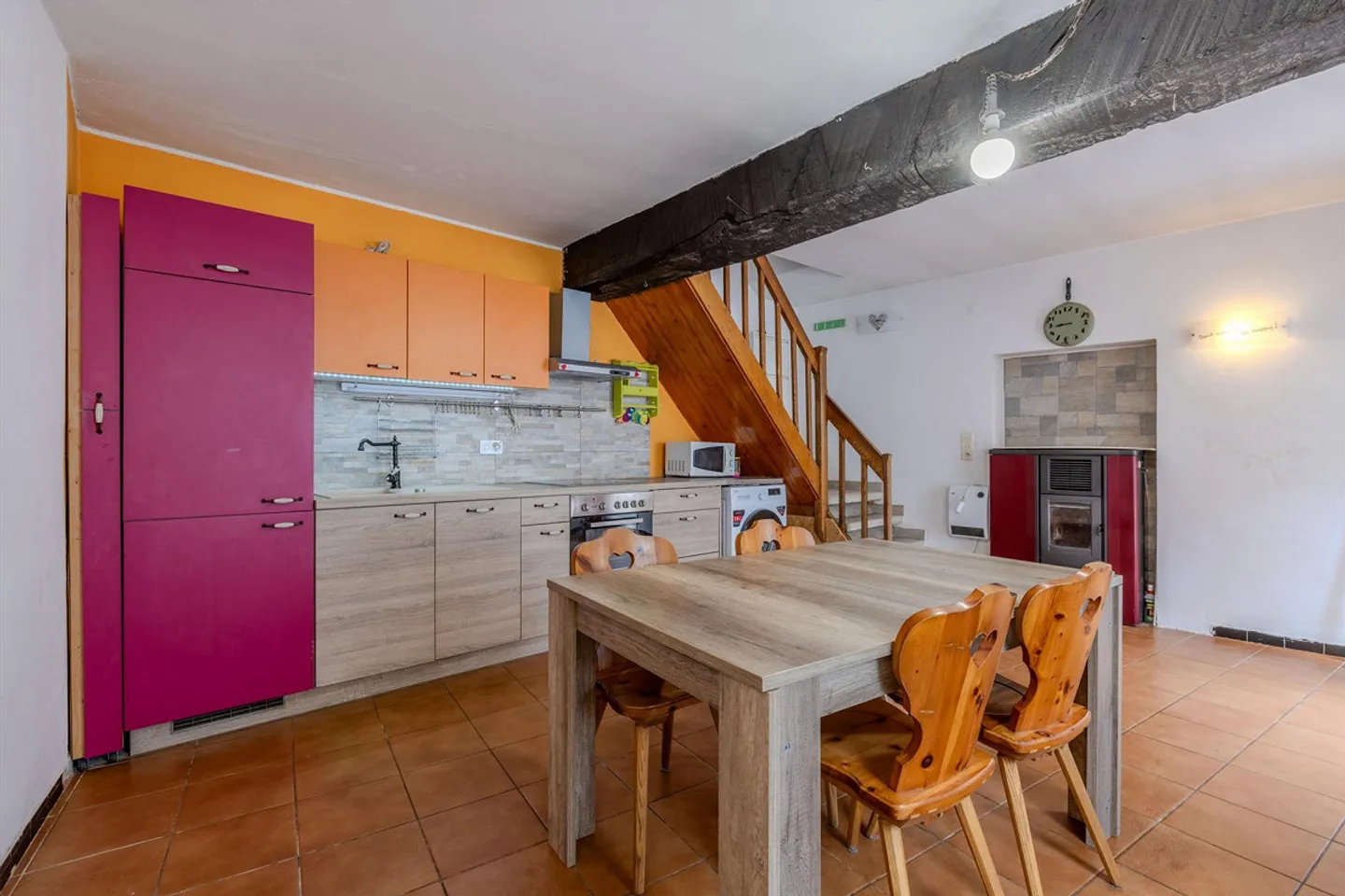 Maison accueillante avec 4,5 pièces et atelier à Purasca - Photo 1 sur 10