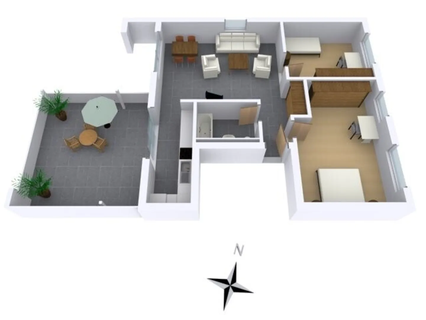 Apartment for rent - Photo 9 of 10