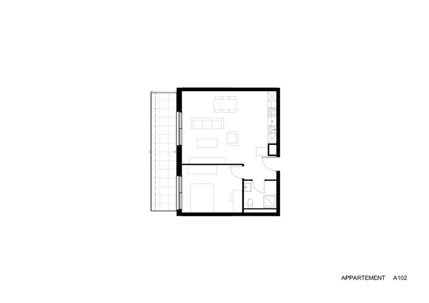 Nouvel Appartement 2.5 pièces à Prilly - Photo 2 sur 3