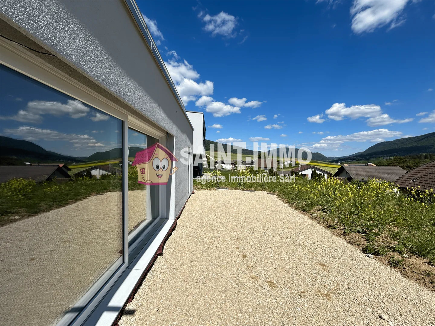 Minergie Terraced Villa with 5.5 Rooms (158 m2) with Large Terrace, Garden and Garage in Cortébert - Photo 6 of 25