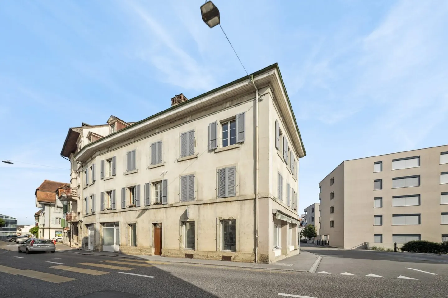 Charme und Charakter für diese 5-Zimmer-Wohnung mit wunderschönem Parkett in Payerne - Foto 10 von 11