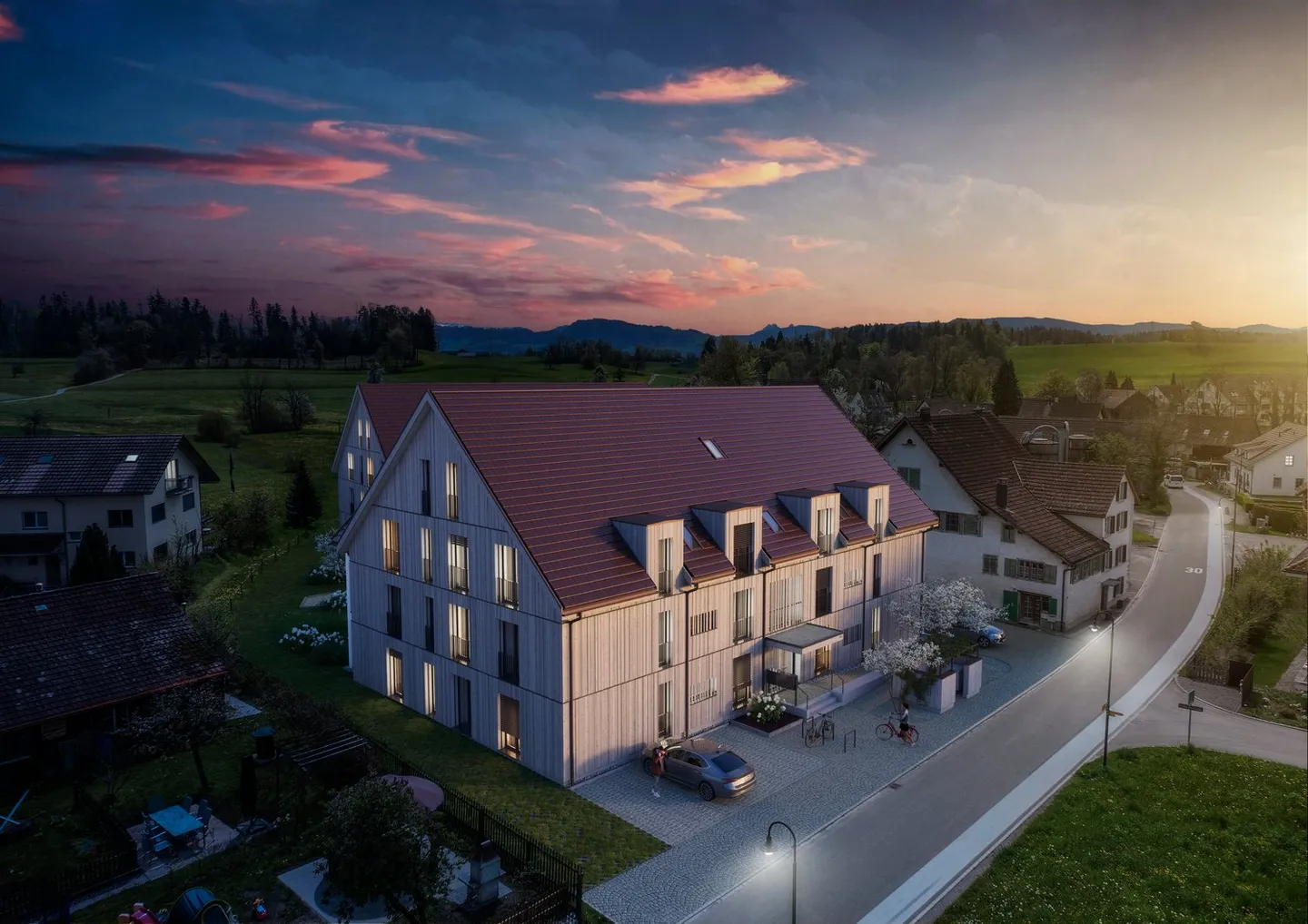 Grosszügige 5.5 Zimmer-Garten-Eigentumswohnung, 150m2 Wohnfläche, umgeben von Ruhe und Natur - Foto 2 von 9