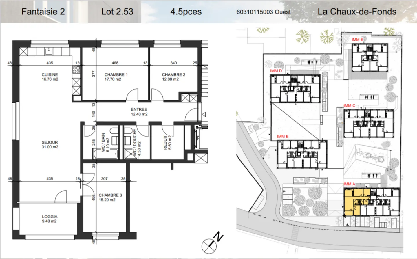 Magnifico appartamento di 4,5 locali con balcone-loggia - Foto 11 di 11