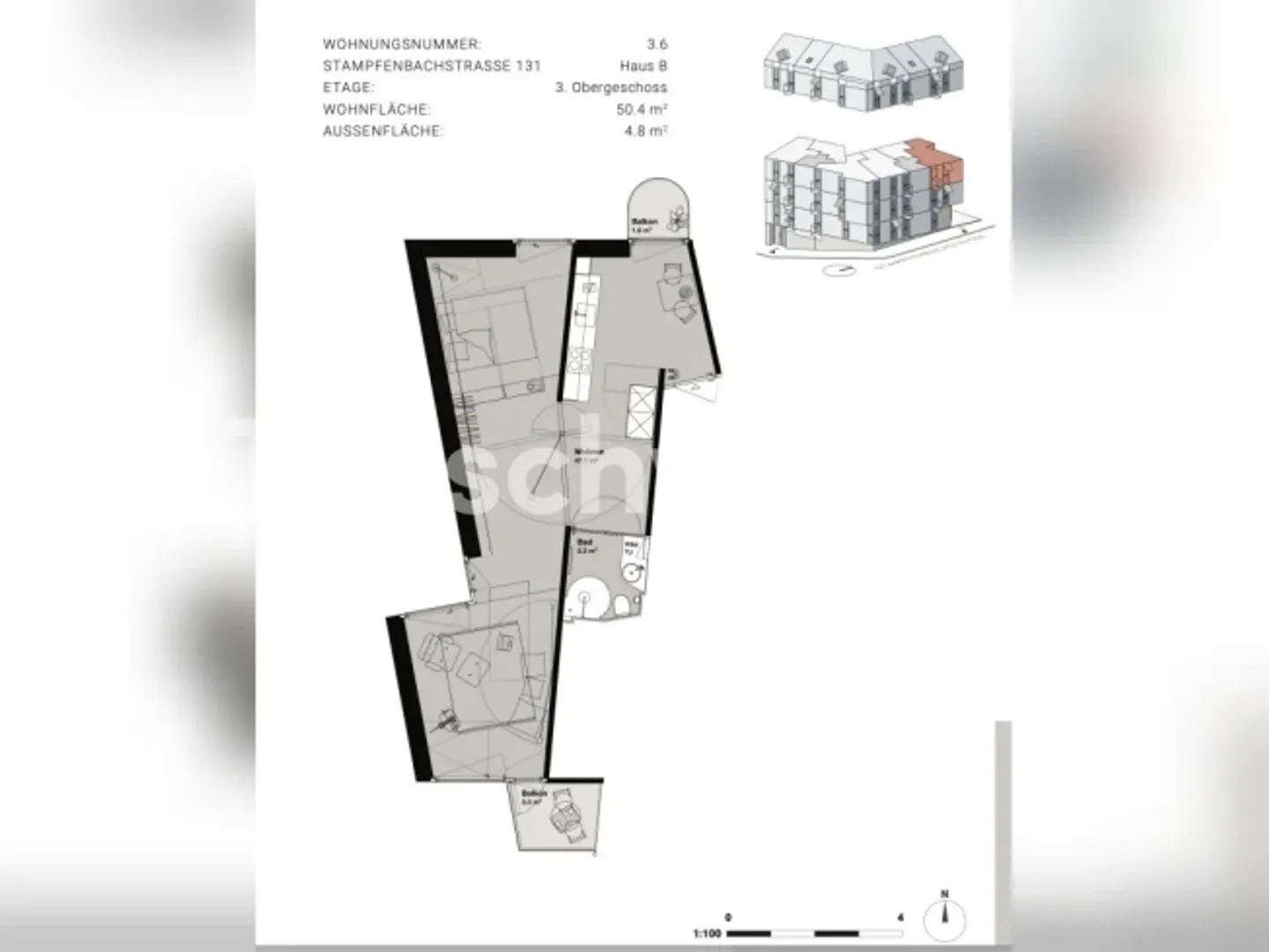 Loft moderno 2,5 locali - Foto 2 di 2