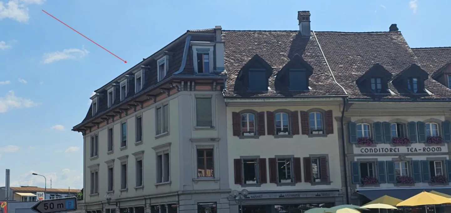 Charmante Wohnung in Aarberg - Foto 1 von 9