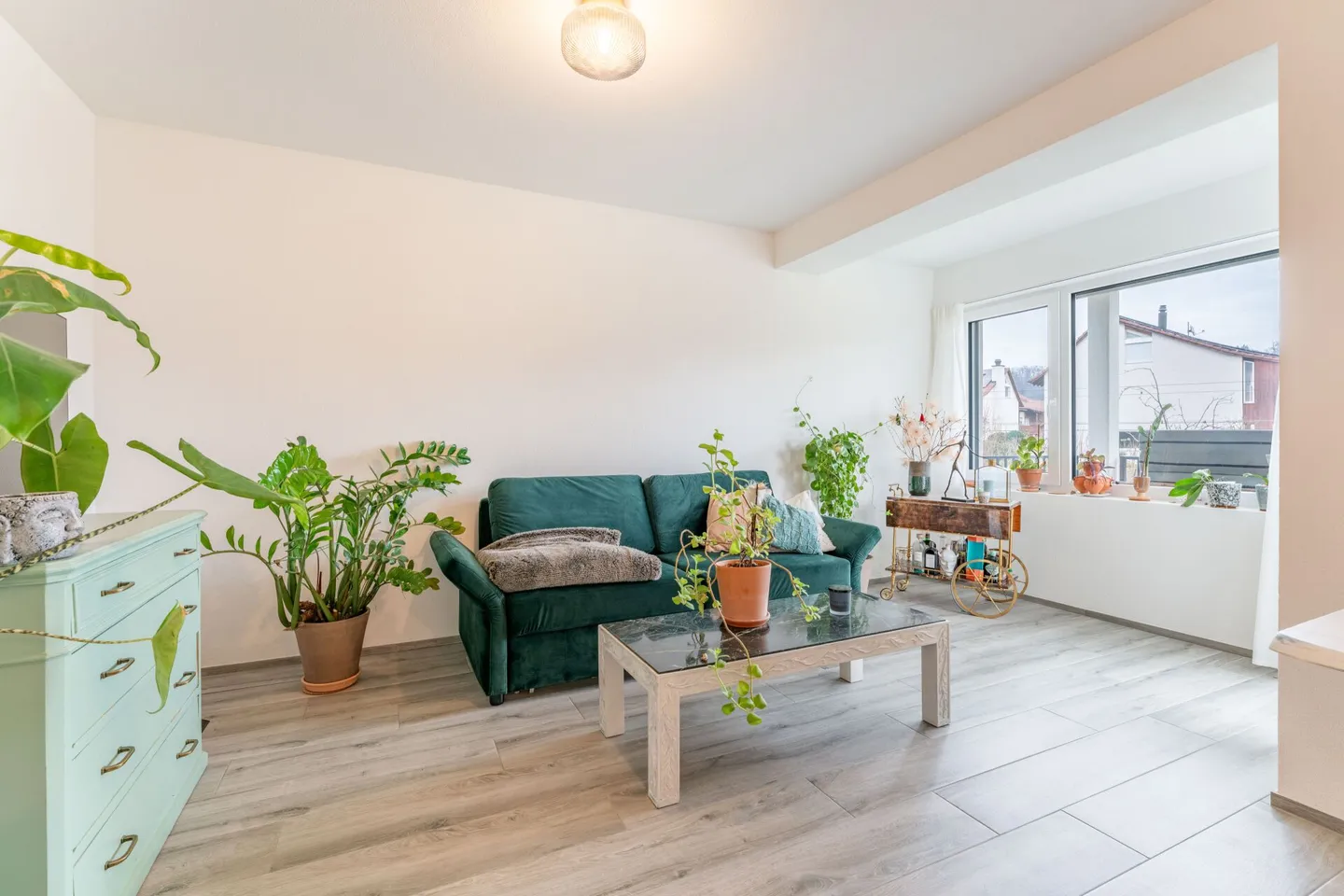 EG-Wohnung mit 14 m² Balkon und 90 m² Garten - Photo 3 of 9