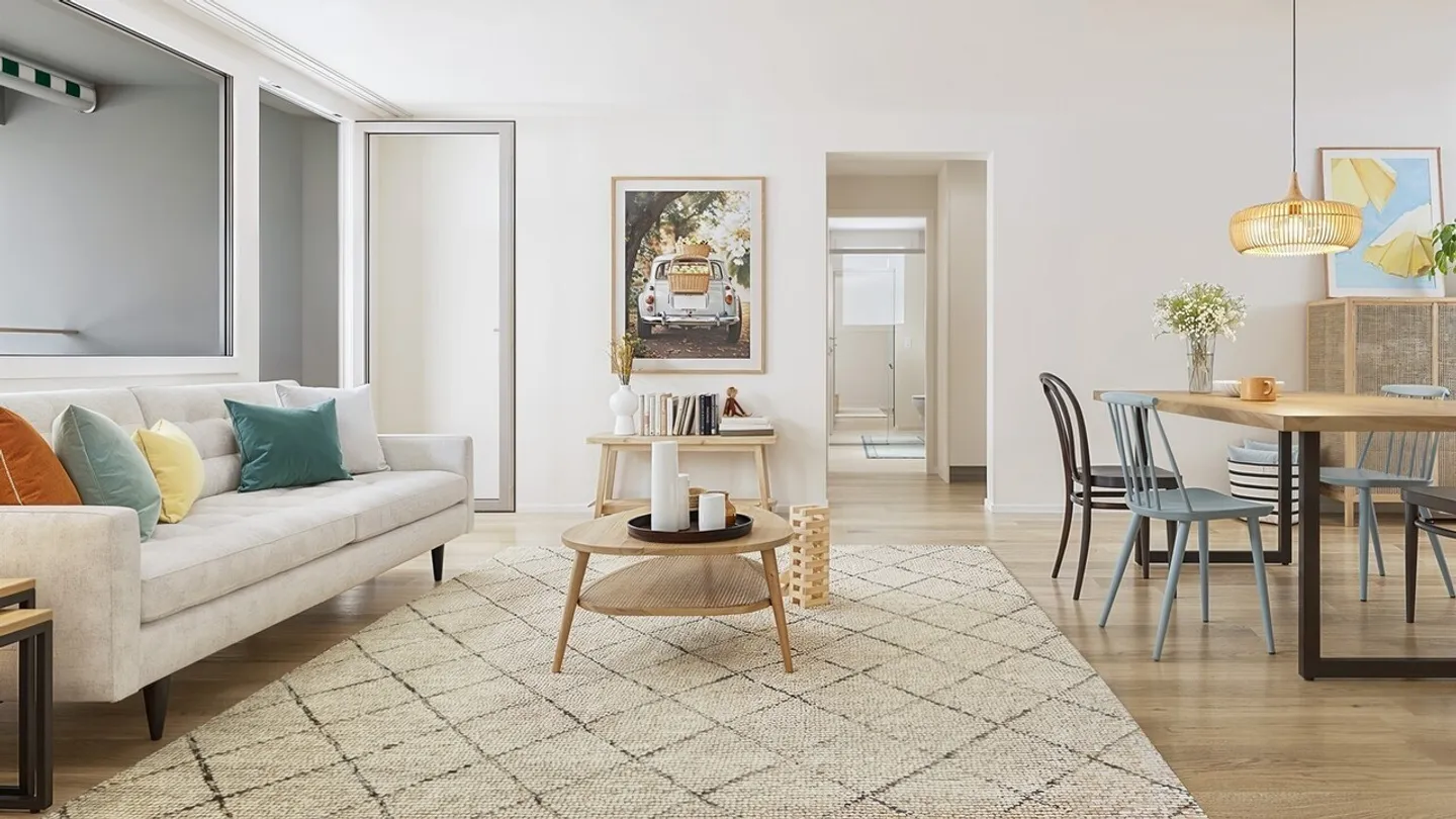 First letting after total renovation "CIEL14" - Here you live heavenly high! - Photo 4 of 13