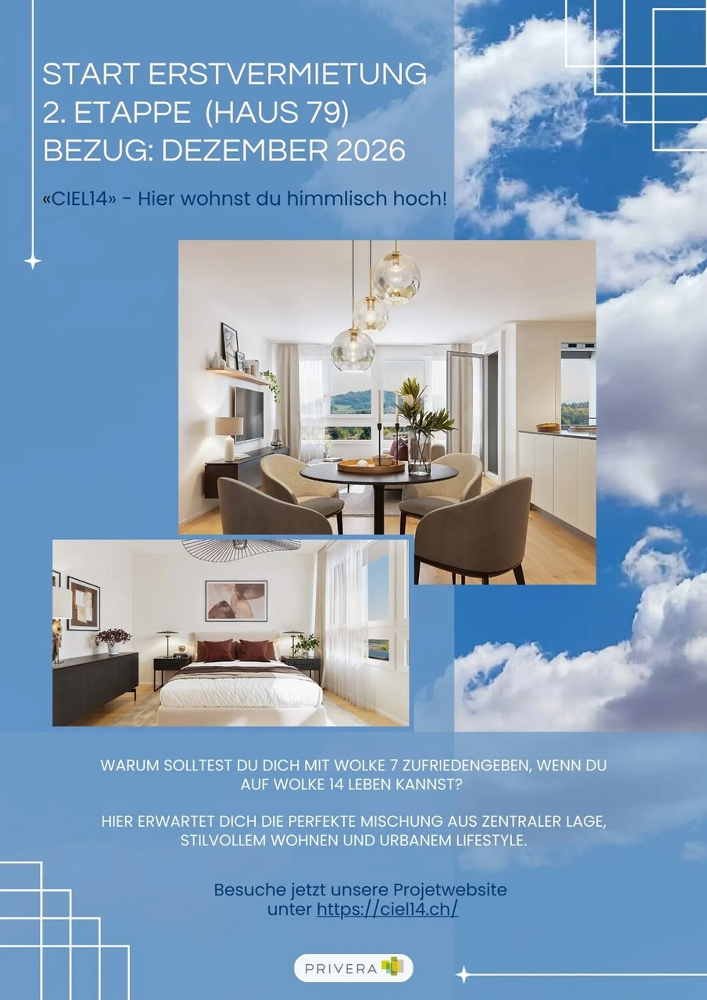 First letting after total renovation "CIEL14" - Here you live heavenly high! - Photo 1 of 13