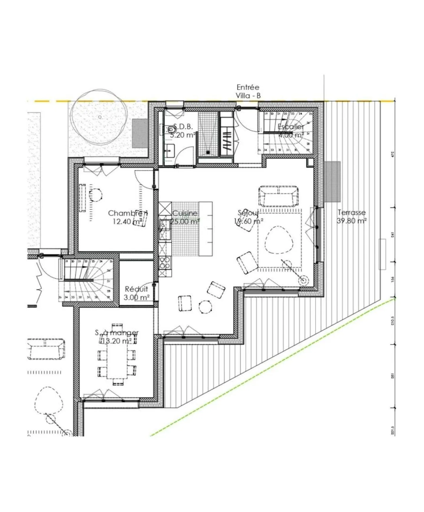 Le Logis - Villa "B" - Neue 6.5-Zimmer-Doppelhaushälfte - Foto 6 von 8