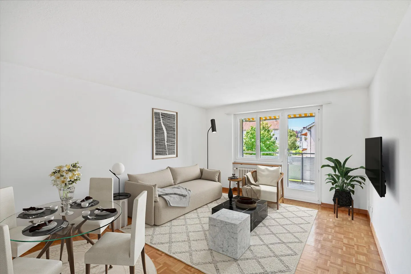 Appartamento affascinante di 4,5 stanze (Senza deposito cauzionale) - Foto 3 di 6