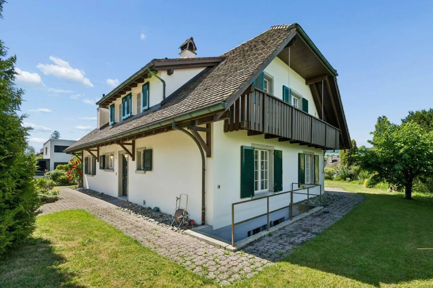 Charmantes Einfamilienhaus in Rheinnähe - mit grossem Garten und We... - Foto 27 di 29