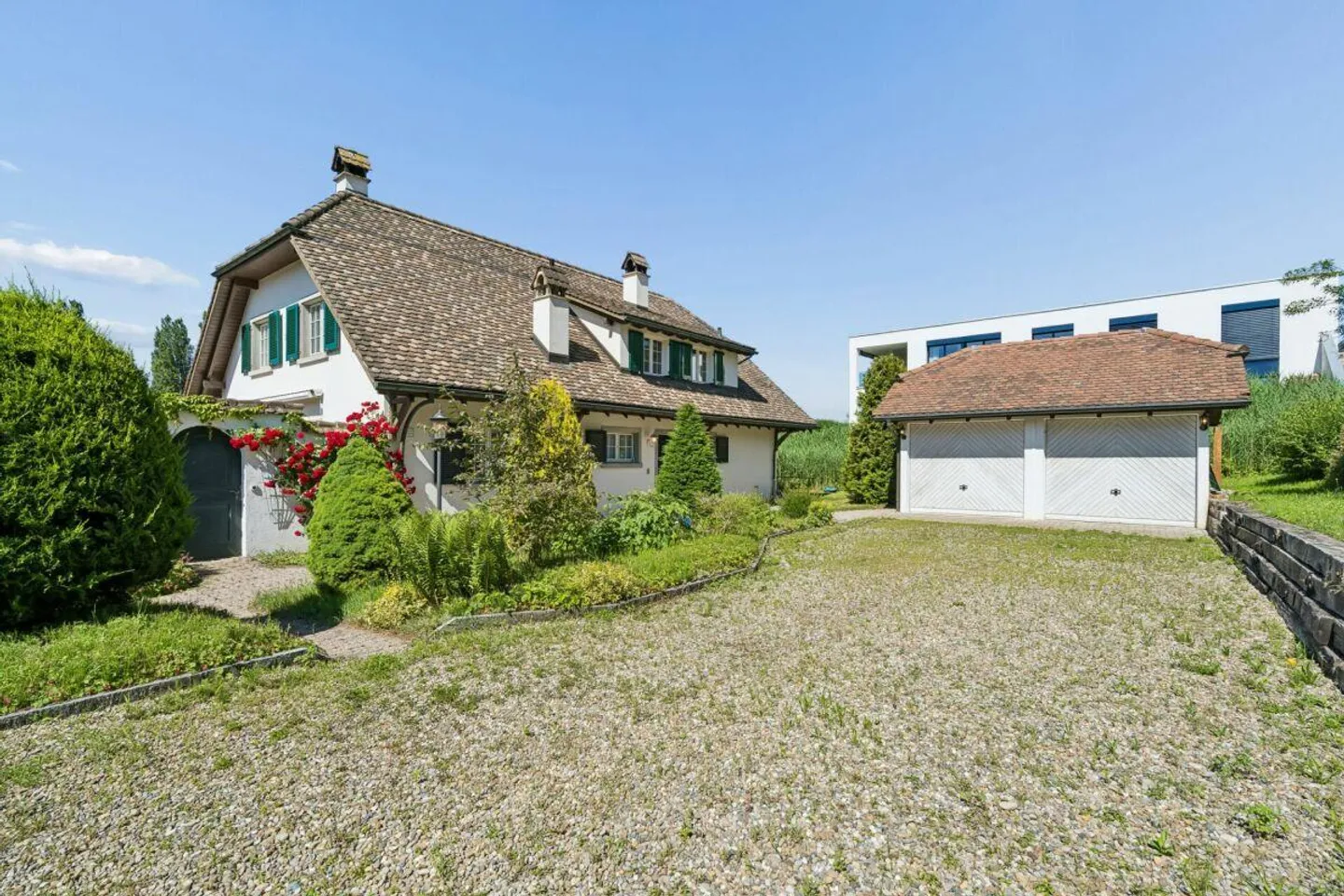 Charmantes Einfamilienhaus in Rheinnähe - mit grossem Garten und We... - Foto 28 di 29