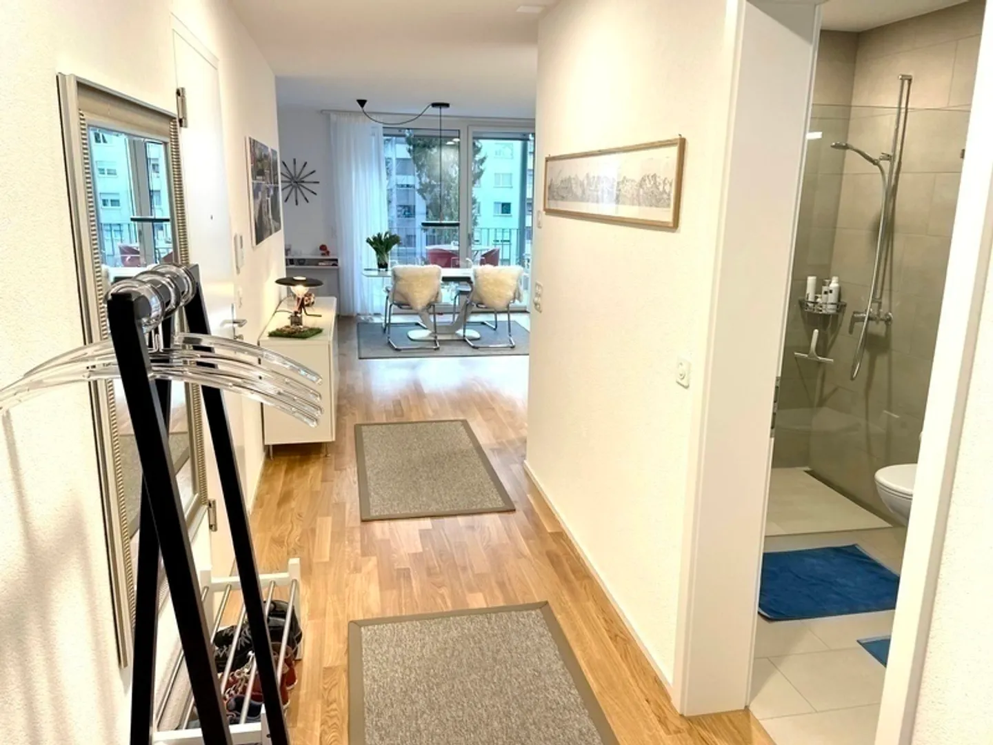 APPARTEMENT 2½ PIÈCES À BASEL - ISELIN, MEUBLÉ, TEMPORAIRE - Photo 5 sur 10