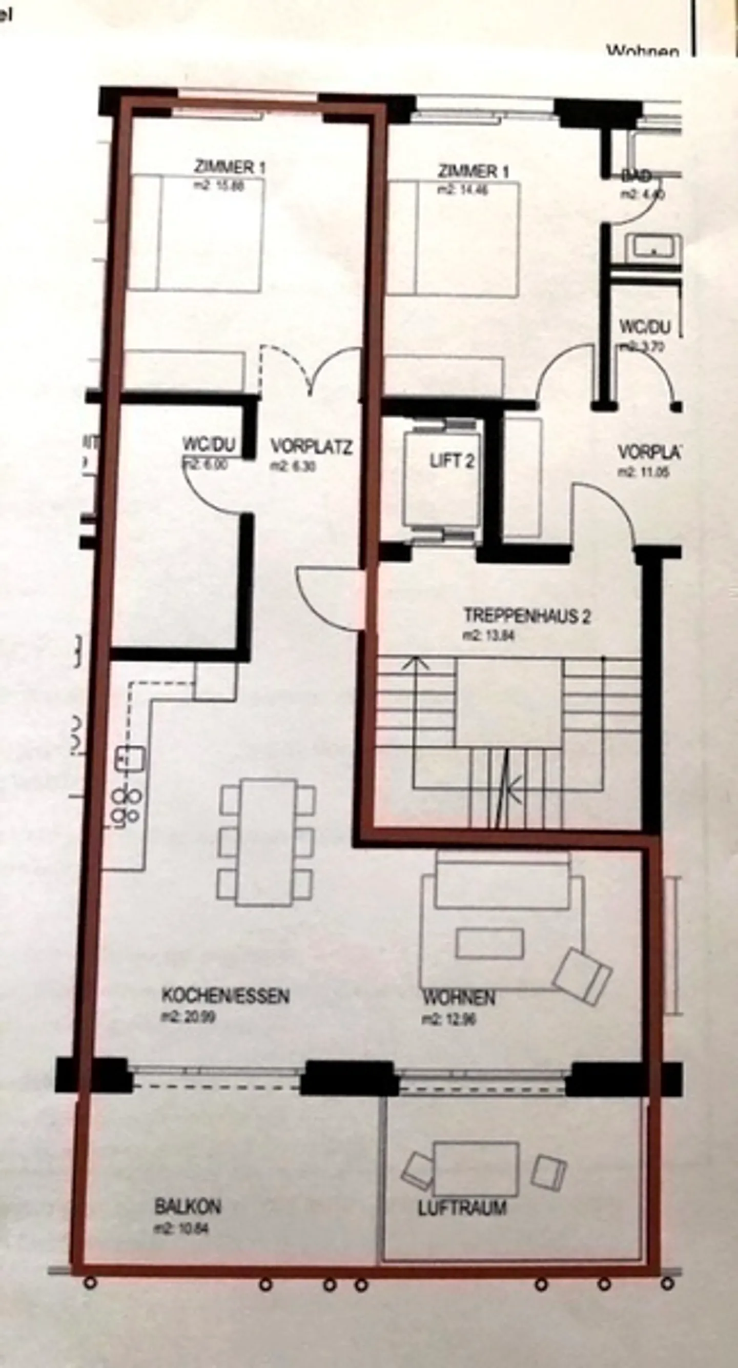 APPARTEMENT 2½ PIÈCES À BASEL - ISELIN, MEUBLÉ, TEMPORAIRE - Photo 10 sur 10