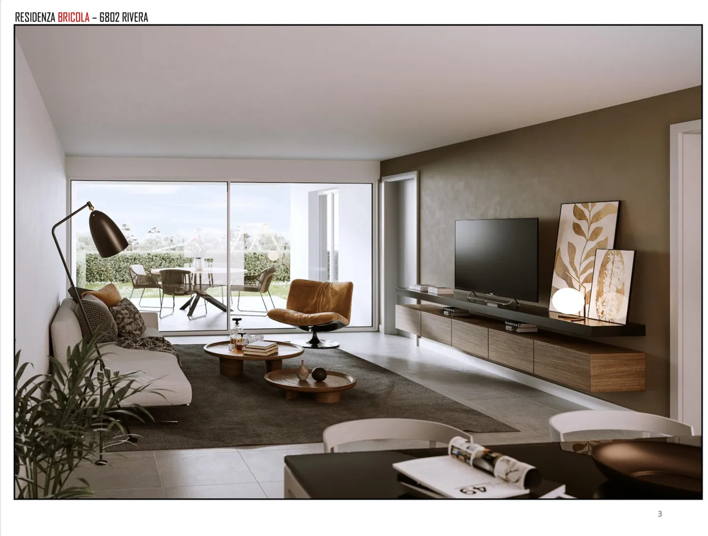 Appartement moderne et lumineux de 3 pièces, nouvellement construit à Rivera - Photo 1 sur 6