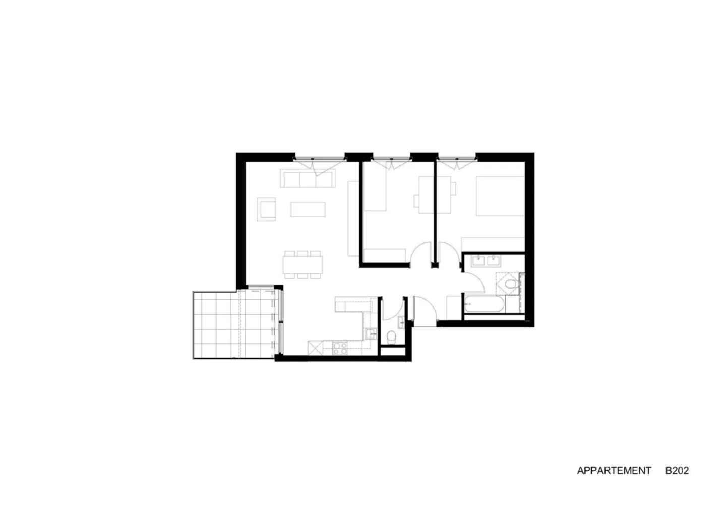 Modern Apartment in Prilly - Photo 2 of 3