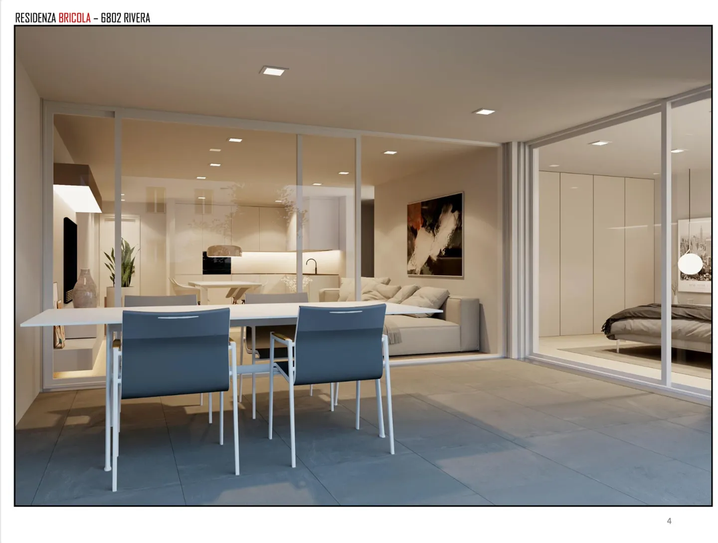 Appartement moderne et lumineux de 3 pièces, nouvellement construit à Rivera - Photo 2 sur 6