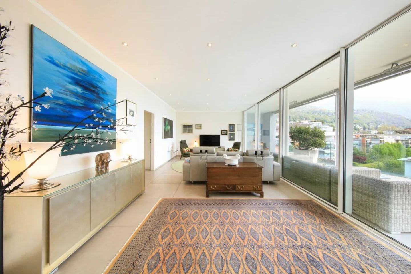 MINUSIO - Attico elegante con vista parziale sul lago - Foto 6 di 29