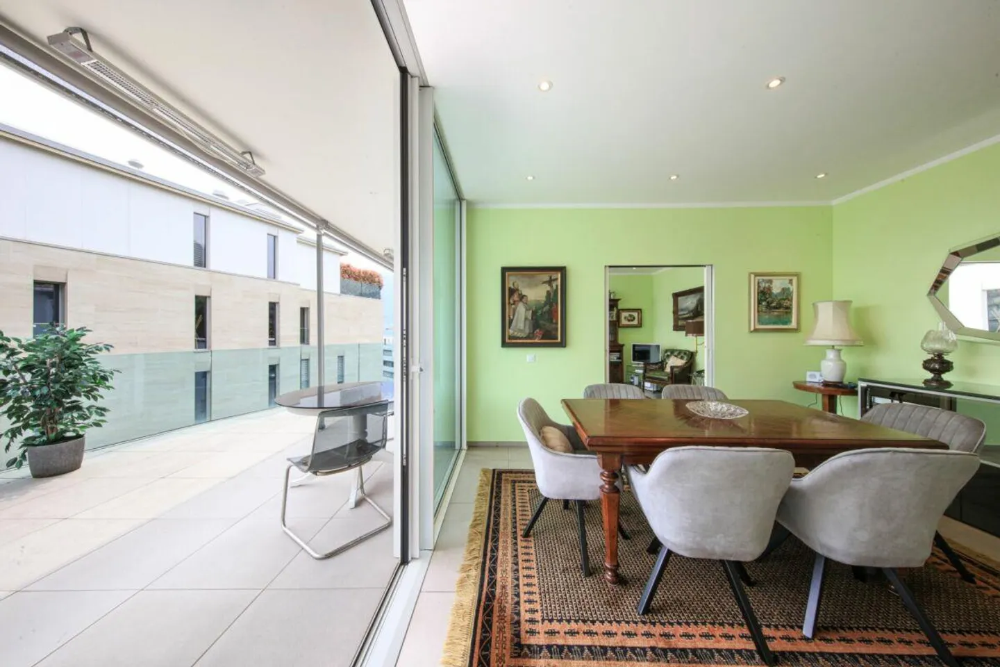 MINUSIO - Attico elegante con vista parziale sul lago - Foto 10 di 29