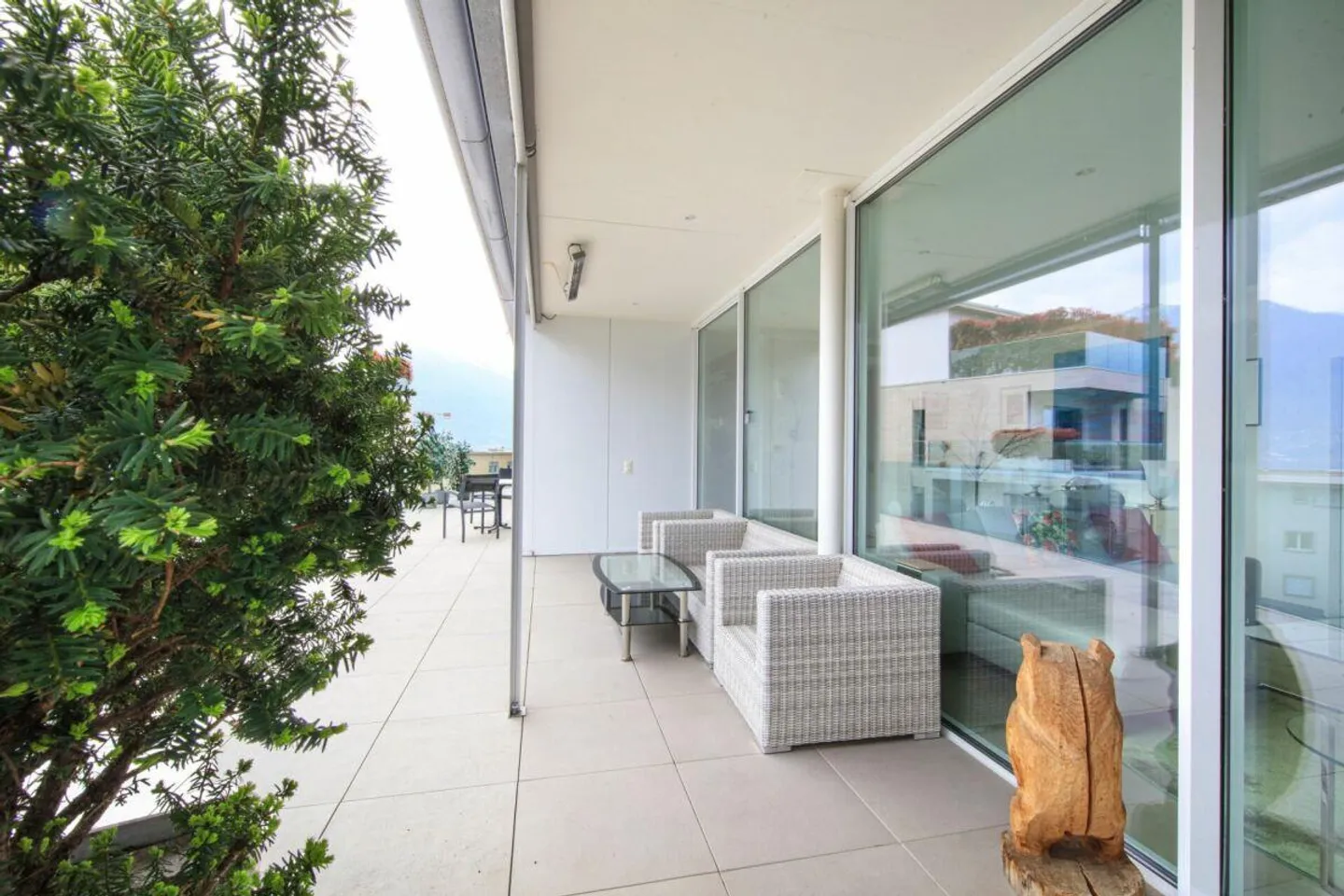 MINUSIO - Attico elegante con vista parziale sul lago - Foto 26 di 29